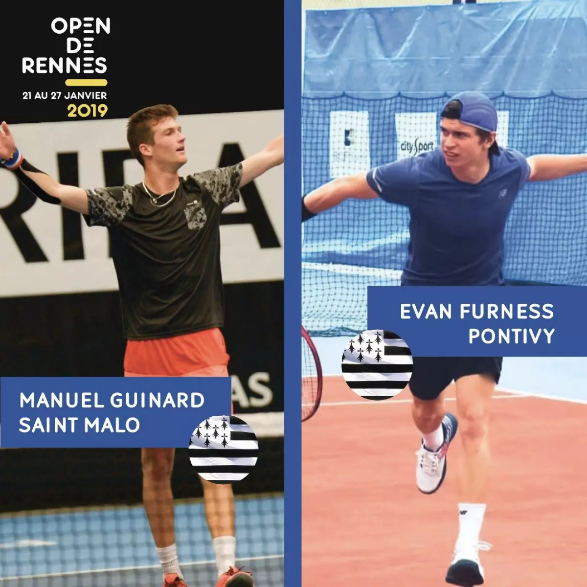 Les Wild Cards de l’Open de Rennes enfin dévoilées